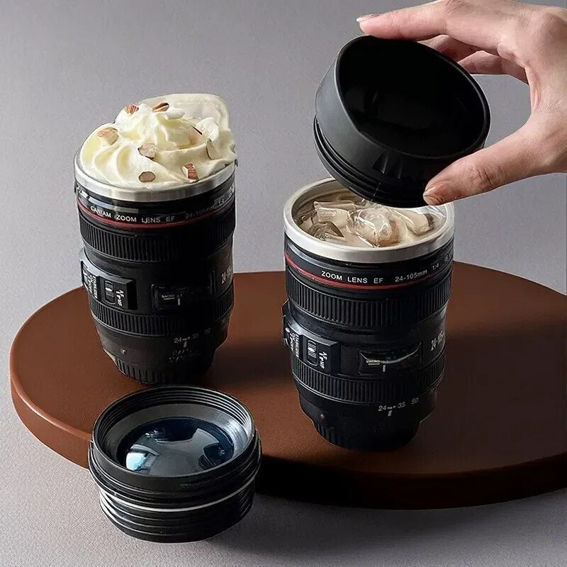 Skanto | Kameraobjektiv Formet Kaffe Krus - Fokus Krus