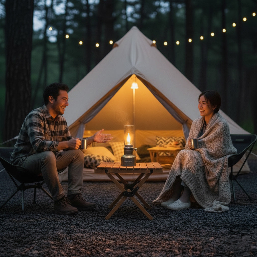 Mountain Peak Campinglampe | Skanto