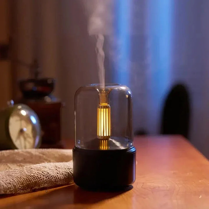 Skanto | Moderne LED-diffuser med flamme og oljer