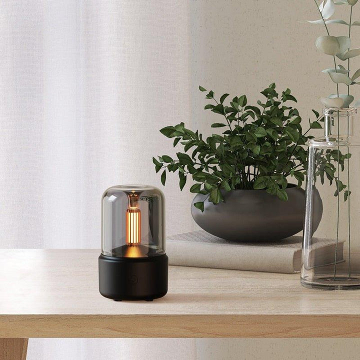 Skanto | Moderne LED-diffuser med flamme og oljer