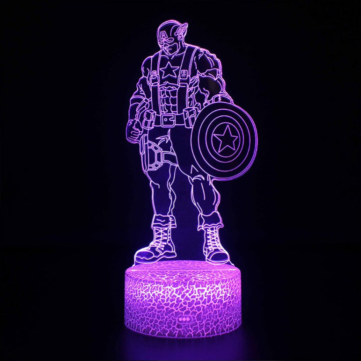 Skanto | 3D Lampe Marvel Captain America
