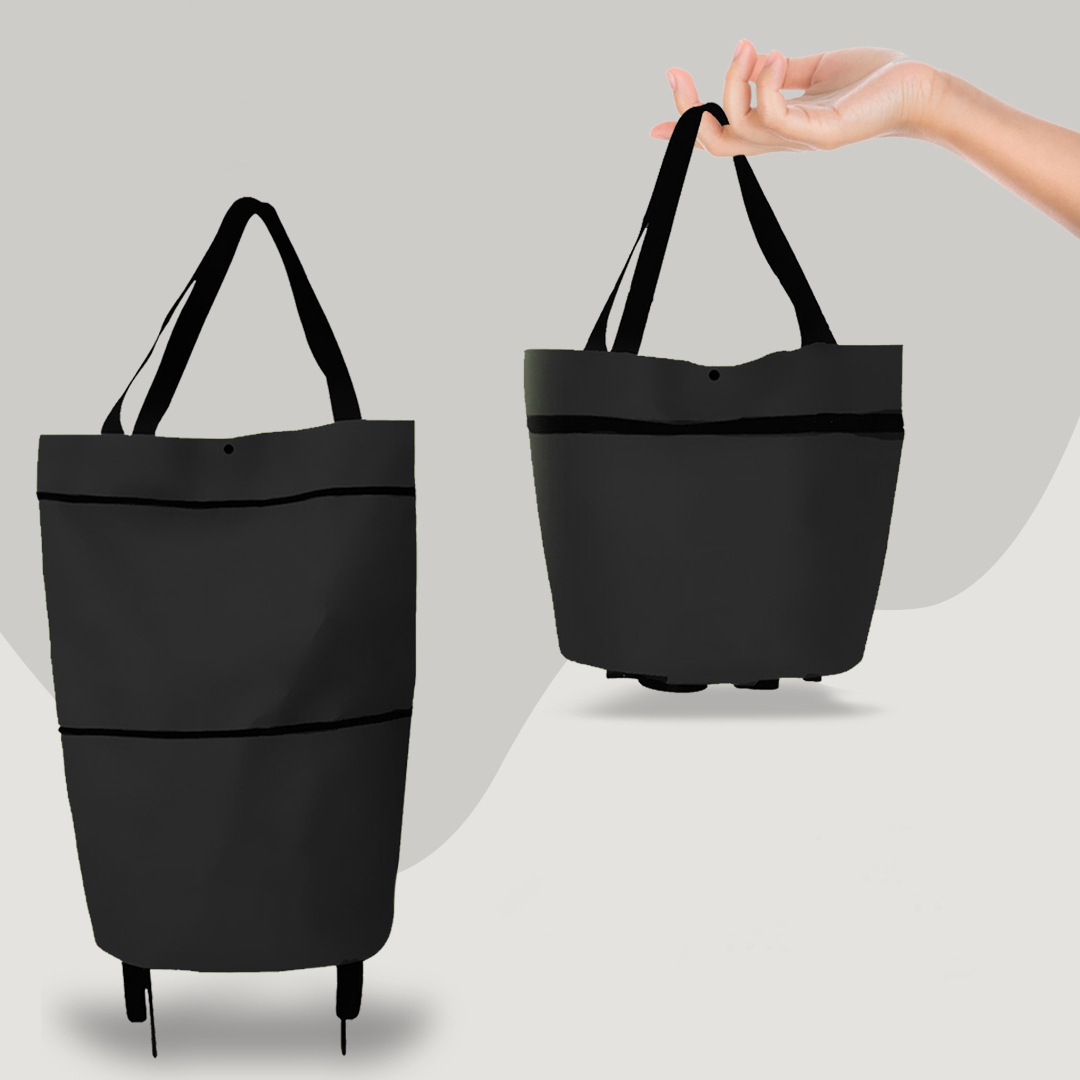CarryFlex – 2-i-1-Einkaufstasche mit Rollen