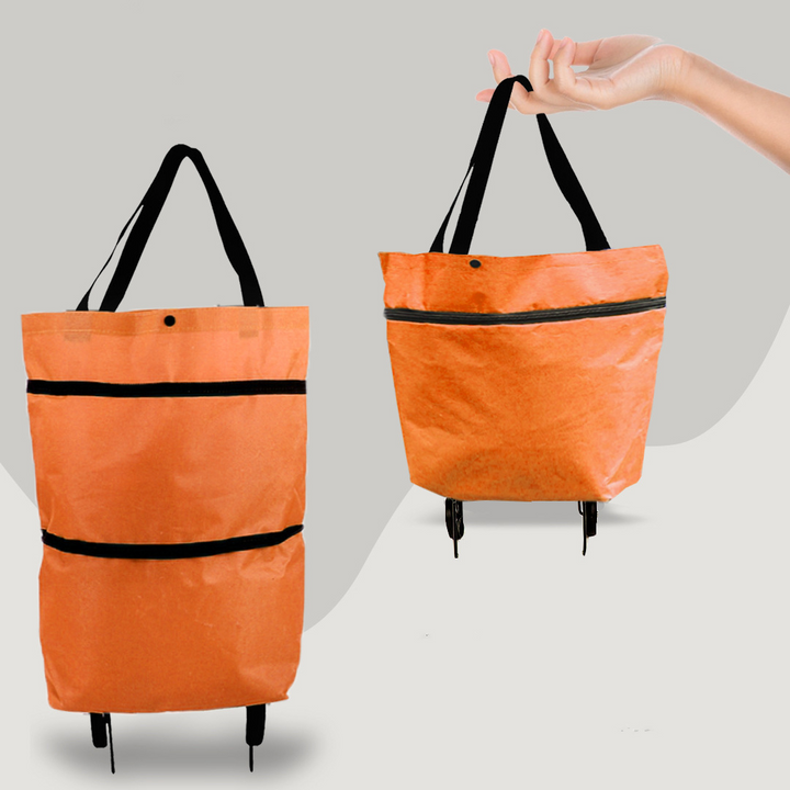 CarryFlex – 2-i-1-Einkaufstasche mit Rollen