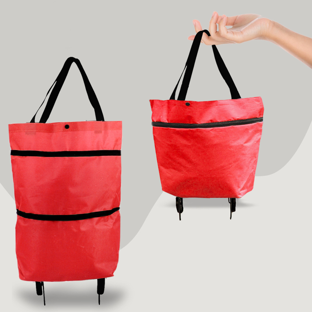 CarryFlex – 2-i-1-Einkaufstasche mit Rollen
