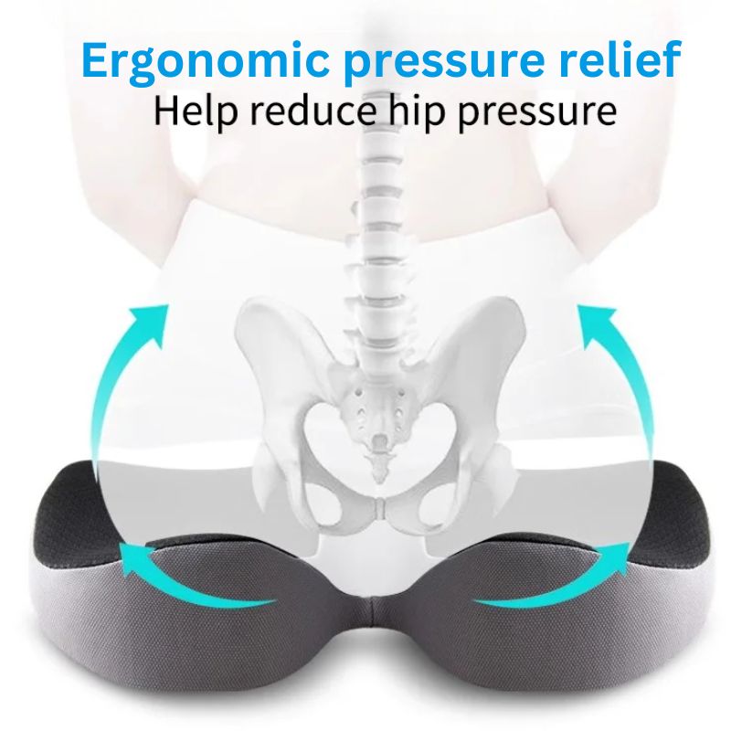 Skanto | Ergonomisk myk minneskum bilsetepute