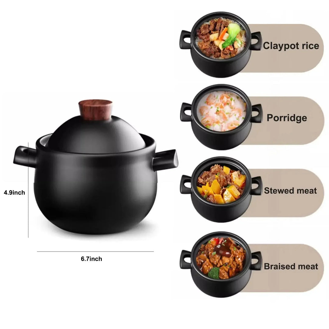 Kasserolle Gryte Keramikk Kjøkken Kokegryte Suppe Kokegryte Kjøkken Crock Pot | Skanto