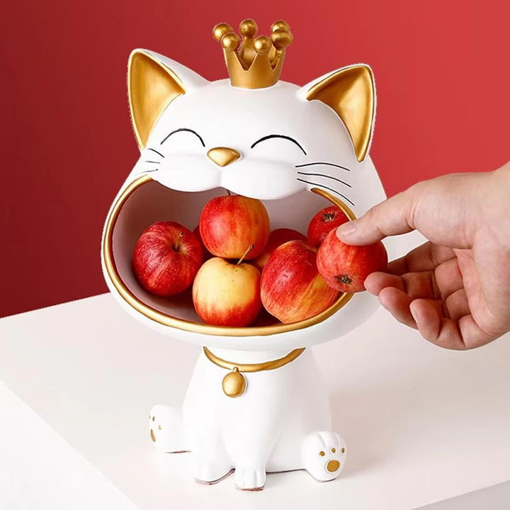Skanto | Lucky Cat Figurine Oppbevaringskrukke