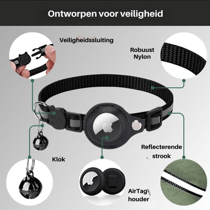 Skanto | CATSAFE TRACK – GPS sporingshalsbånd for sikkerhet og synlighet på katter