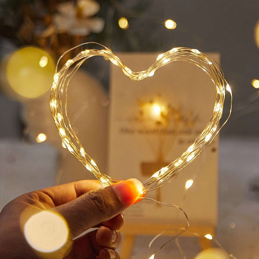 Norvo | Fairy String Lights Batteridrevet Varm Hvit