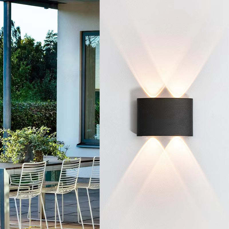 Utendørs vanntett aluminiums LED vegglampe | Skanto