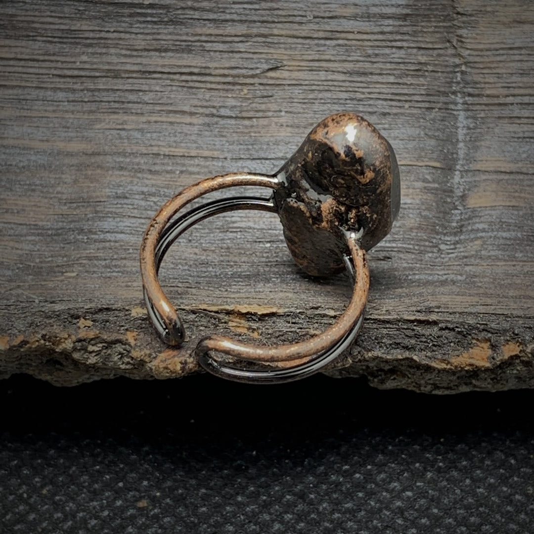 Skanto | Naturlig Ubehandlet Fødselsten Ring - Selina