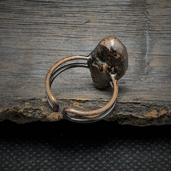 Skanto | Naturlig Ubehandlet Fødselsten Ring - Selina