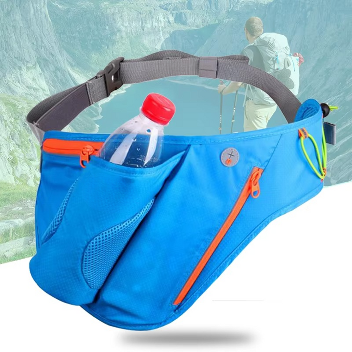 Laufgürteltasche med Trinksystem og Handytasche for Outdoor-Sportarten