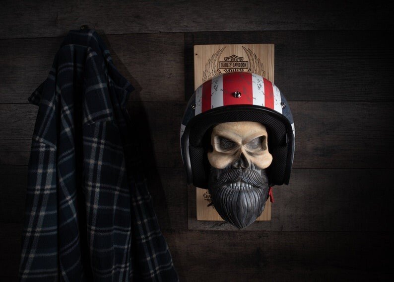Skanto | Bearded Skull – Eagle Skull & Cross