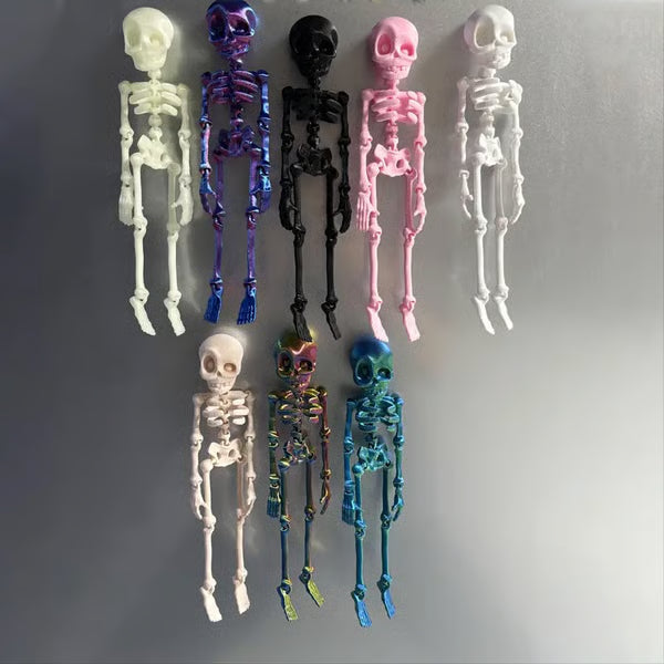 Skanto | 3D-printet vintage skjelett magnetisk figur 🎃