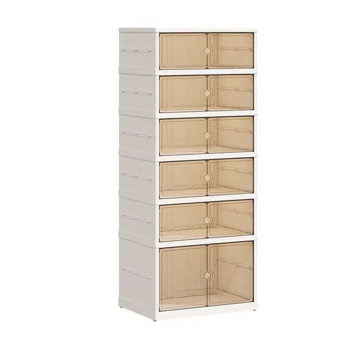Skanto | Transparent Flernivå Skoholder med Stor Kapasitet