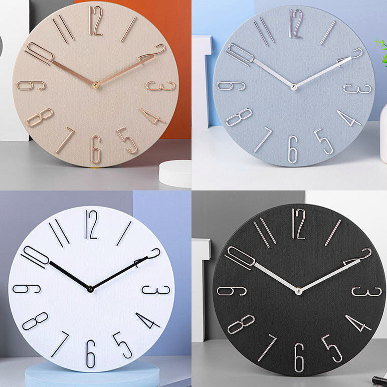 Skanto | Enkel Minimalistisk Veggdekorasjonsklokke
