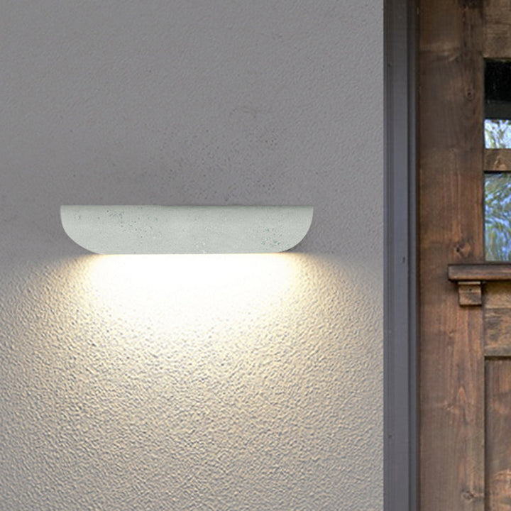 Skanto | Modern Vanntett Buet Utendørs Vegglampe