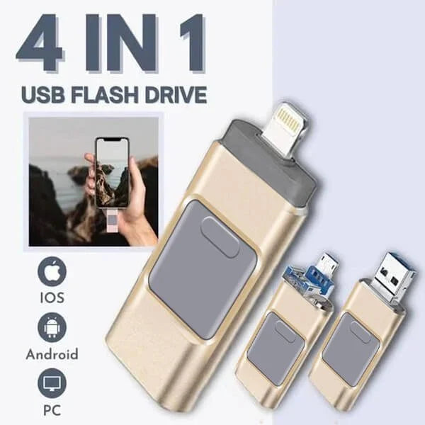 Skanto | 4 i 1 høyhastighets USB-minnepinne