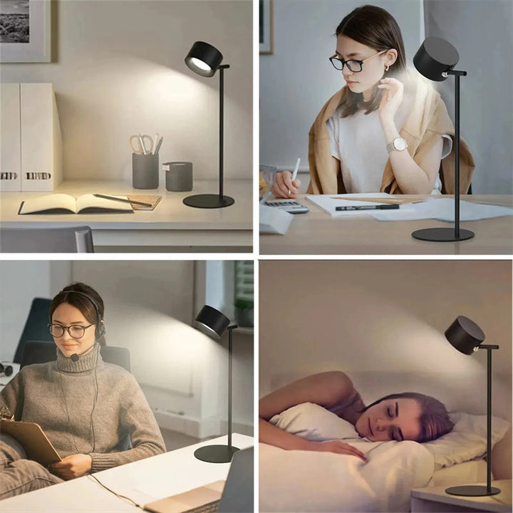 Berøringsfølsom LED bordlampe med magnetisk base. | Skanto