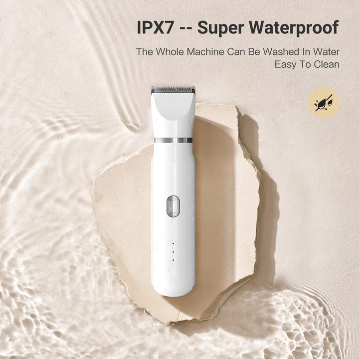 Skanto | Ultimate Pet Grooming Kit - 4-i-1 Elektriske Klippere med 4 Utbyttbare Blader
