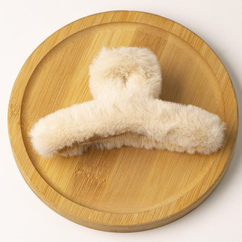 Norvo | Shark Clip Fluffy Hair Claw