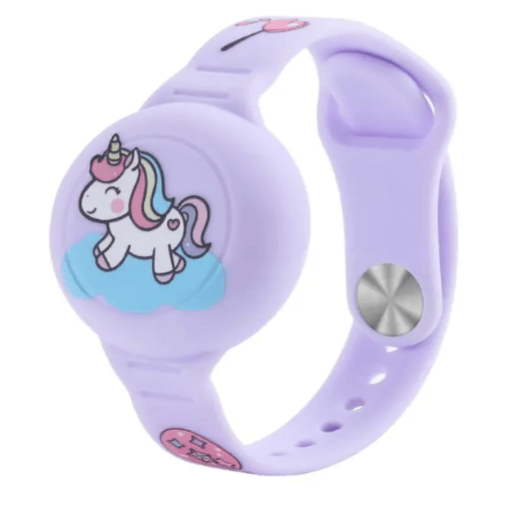 Kindersicheres GPS-armbånd – Silikonhalterung für Tracker