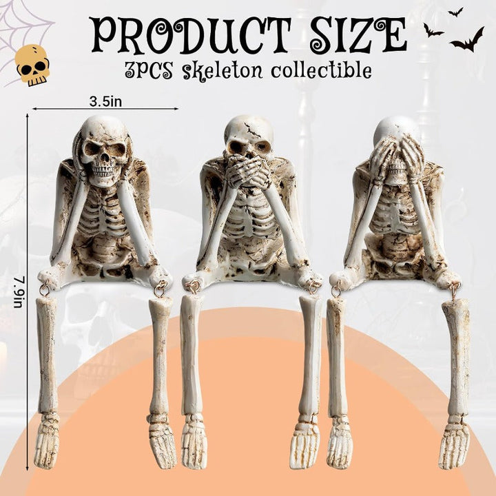 Skanto | Halloween Harz-Skjelettfigurer