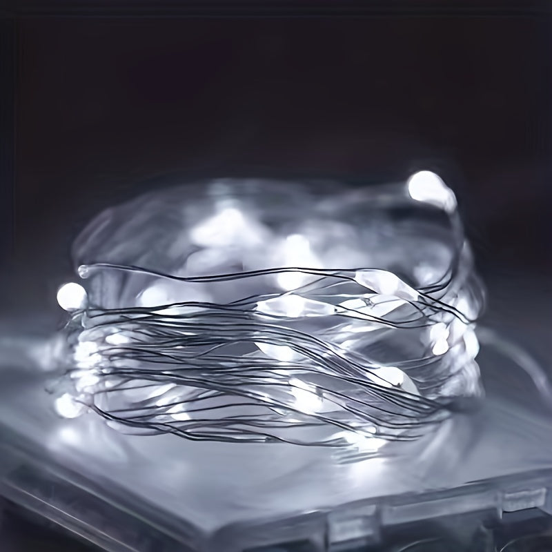 Skanto | Fairy Lights Batteridrevet Kobbertråd Lyskjede
