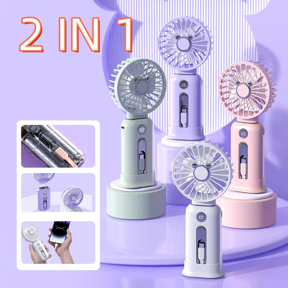 Dual-Use Mini Fan | Skanto