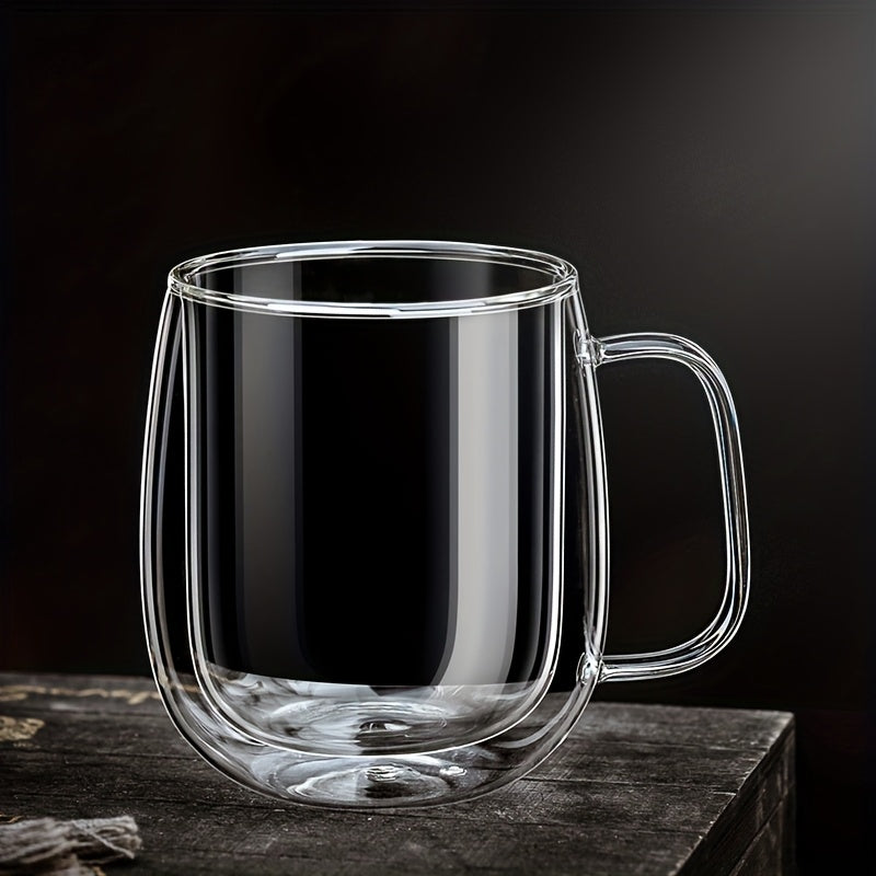 ThermoSip Dobbeltvegget Glasskrus – Borosilikatglass, Varmeresistent & Elegant | Skanto