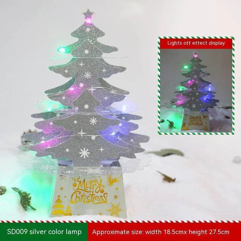 Skanto | Juledekorasjoner Mini Desktop Julehilsen Kort Ornamenter