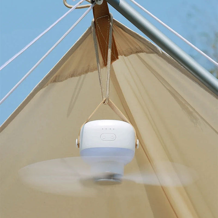 Airholm Hengende-Ventilator med LED Lys | Skanto