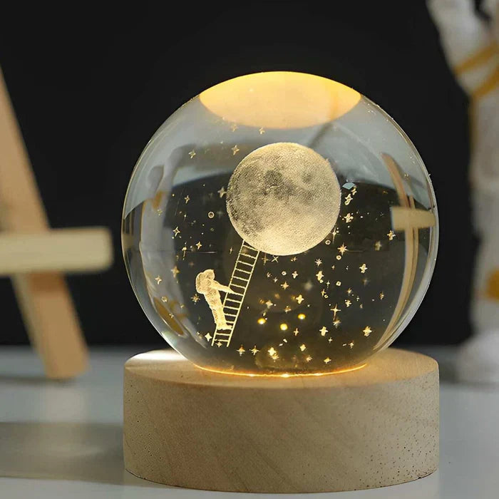 3D Krystall Galakse Sphere | Skanto