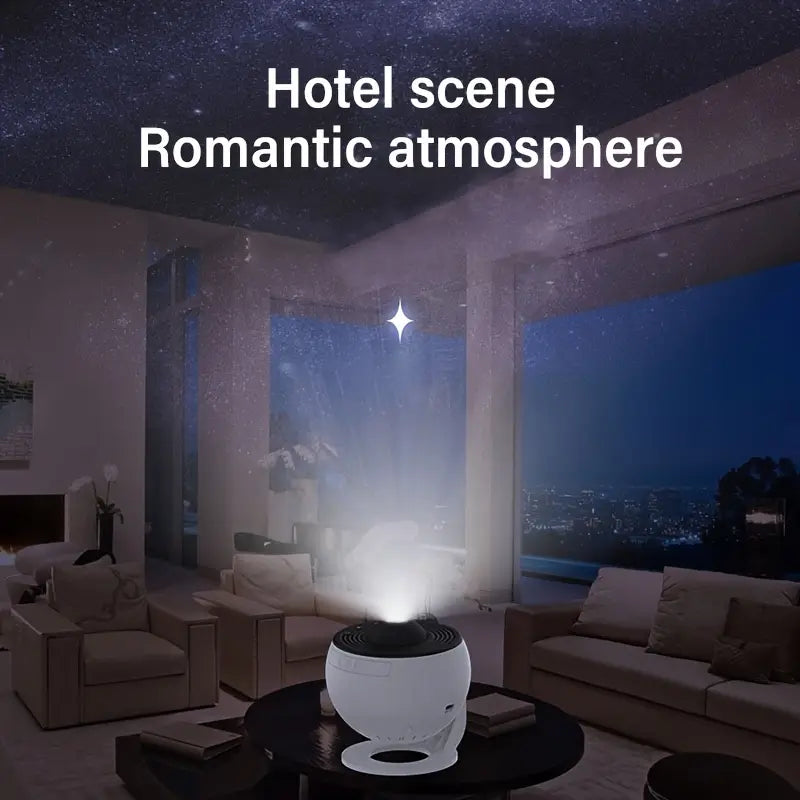 Skanto | Celestial Dreams: 360° Planetarium Galakseprosjektor - Full rom dekning