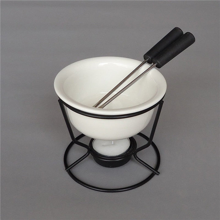 Keramisk Sjokolade Fondue Kjele Sjokolade Og Ost Varmer | Skanto
