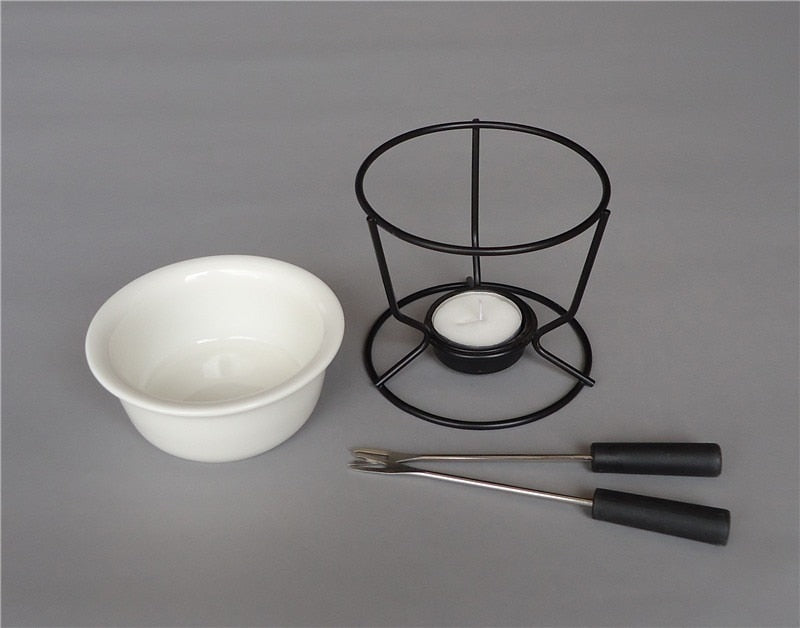 Keramisk Sjokolade Fondue Kjele Sjokolade Og Ost Varmer | Skanto