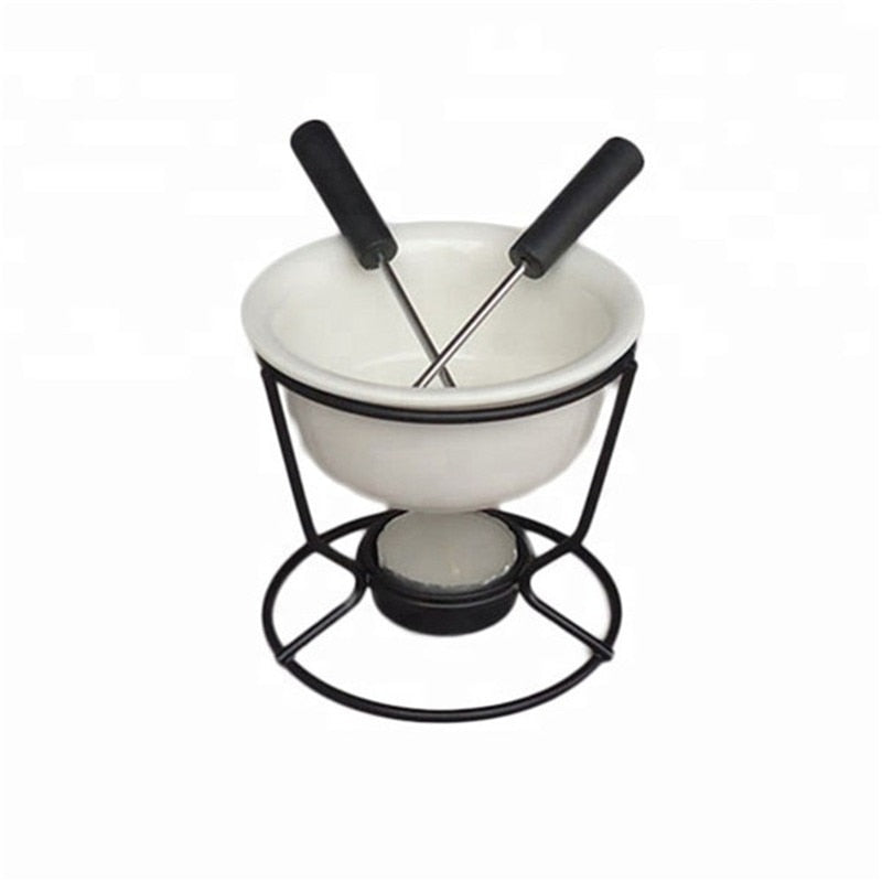 Keramisk Sjokolade Fondue Kjele Sjokolade Og Ost Varmer | Skanto