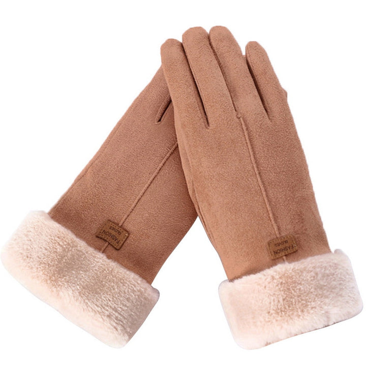 Varm, wasserdichte Winterhandschuhe med Touchscreen-kompatibilitet