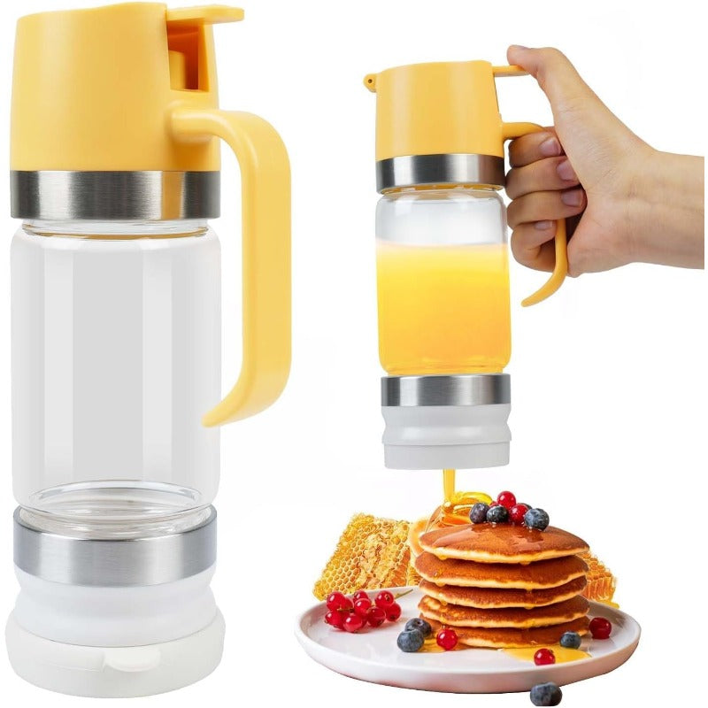 No-Drip Glass Honey Dispenser Skanto