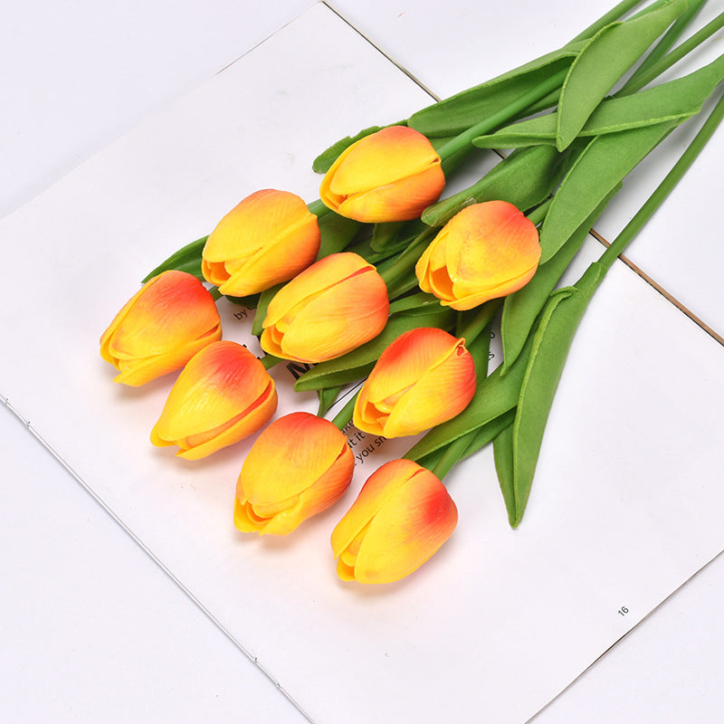 Utendørs kunstige tulipaner (7 stk) | Skanto