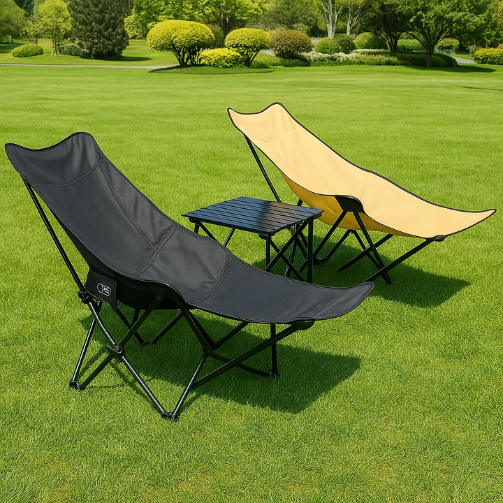 Relax Everywhere Reclining Utendørs Lounge Camping Stol | Skanto