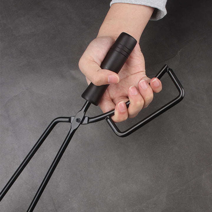 Kull Clip Bærbar Varmeresistent BBQ Vedklipp Carbon Klemme | Skanto
