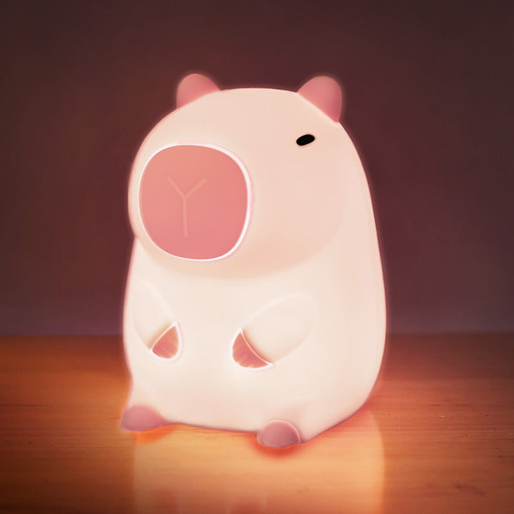 Skanto | Capybara Nattlys Justerbar Lysstyrke Silikon