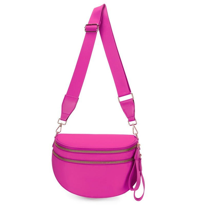 Skanto | LuxeMosaic Iris Crossbody Bag | Stilren sjakkbrettveske med justerbar stropp for hverdags nødvendigheter