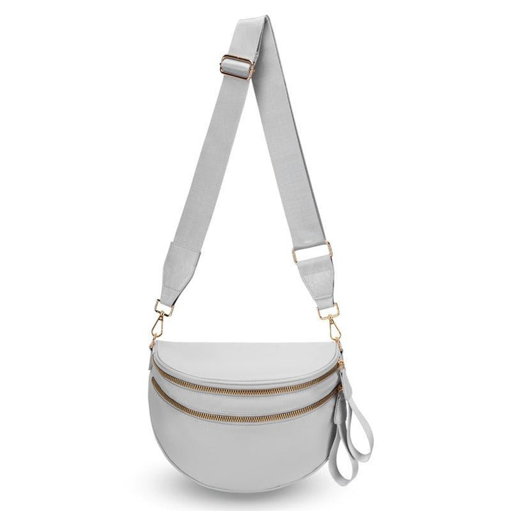 Skanto | LuxeMosaic Iris Crossbody Bag | Stilren sjakkbrettveske med justerbar stropp for hverdags nødvendigheter