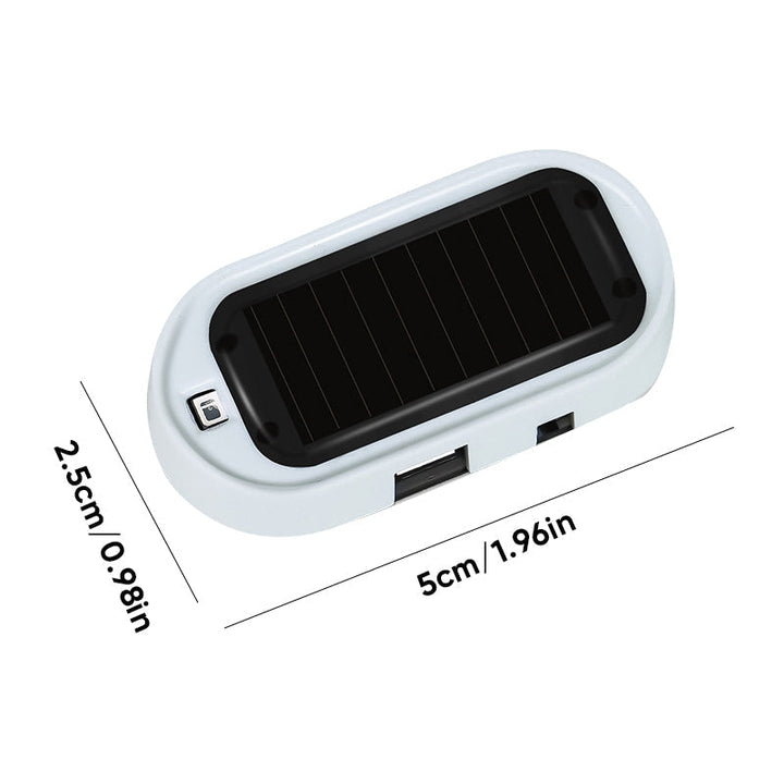 Skanto | Solar LED Flash Bil Alarm Simulator