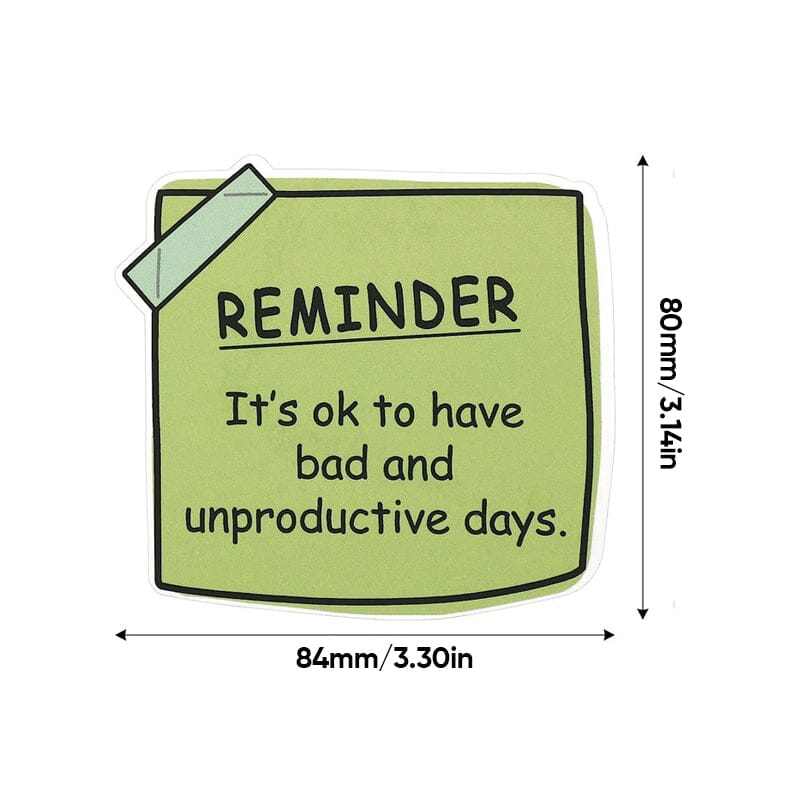 Skanto | Mental Health Sticky Notes Klistremerker (24 stk)