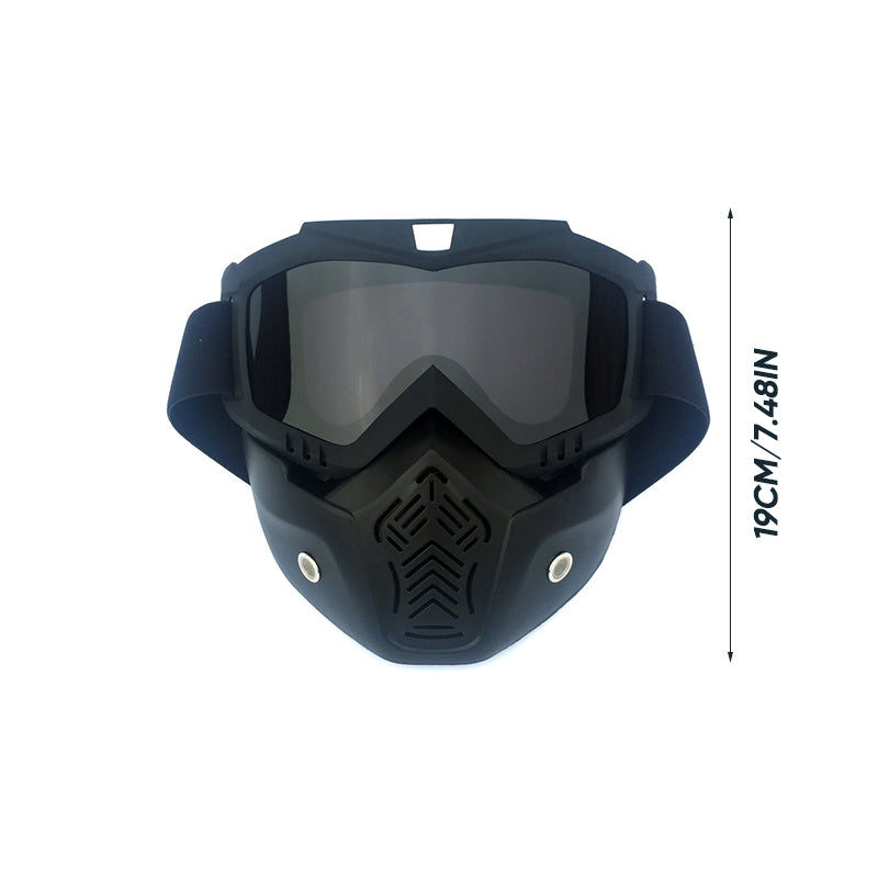 Skanto | Harley Retro Utendørs Ride Maske