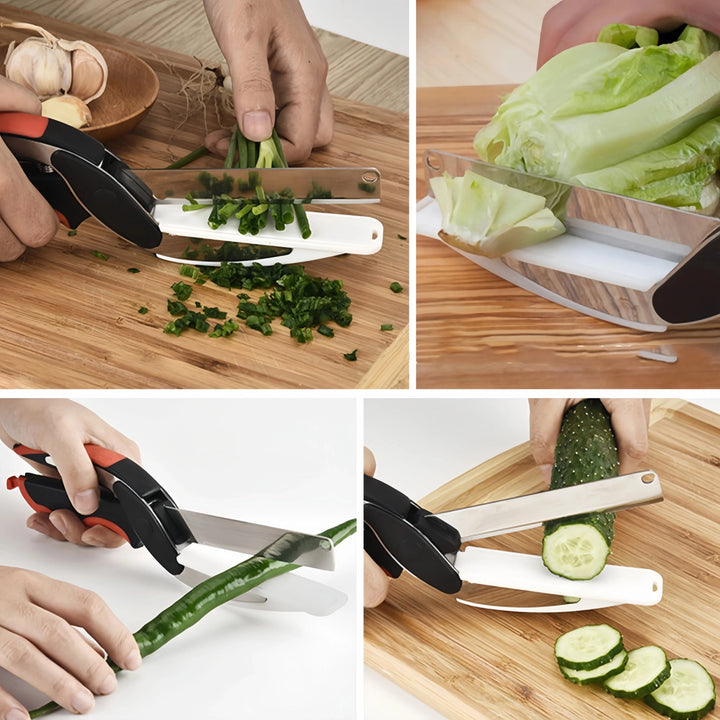 Chop Saks Klippe Saks Grønnsakskutter Enkel Kuttemaskin | Skanto